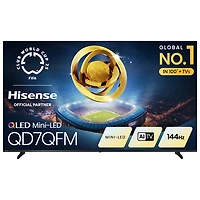 Hisense 85" QD7QFM Series 4K UHD HDR Mini-LED Smart Fire TV (85QD7QFM) - 2025