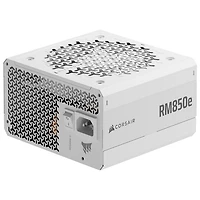 Corsair RM850e 850-Watt ATX 3.1 Fully Modular Power Supply - White