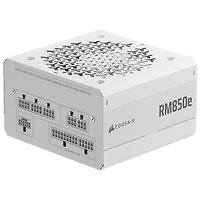 Corsair RM850e 850-Watt ATX 3.1 Fully Modular Power Supply - White