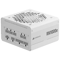 Corsair RM1000e 1000-Watt ATX 3.1 Fully Modular Power Supply - White