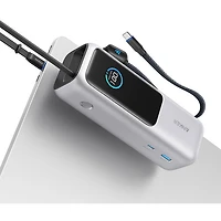 Anker Prime 25000 mAh 165W Multiport Power Bank with Smart Display - Silver