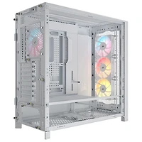 Tour d'ordinateur mi-hauteur ATX 5000D ARGB de Corsair - Blanc