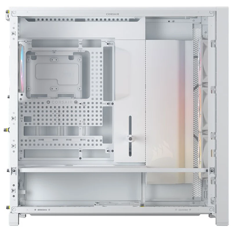 Tour d'ordinateur mi-hauteur ATX 5000D ARGB de Corsair - Blanc