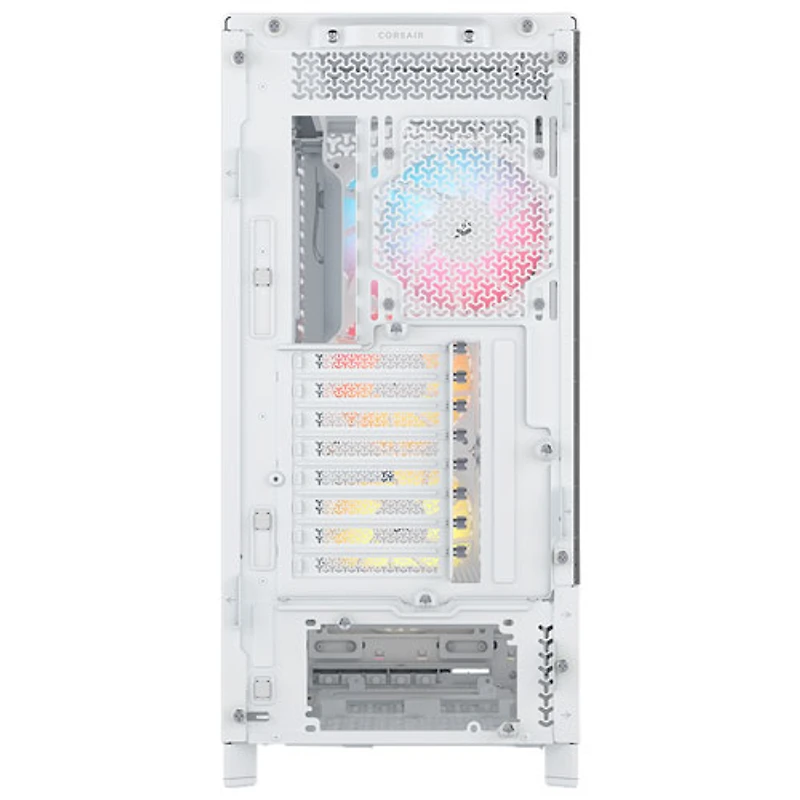 Tour d'ordinateur mi-hauteur ATX 5000D ARGB de Corsair - Blanc