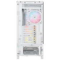 Tour d'ordinateur mi-hauteur ATX 5000D ARGB de Corsair - Blanc