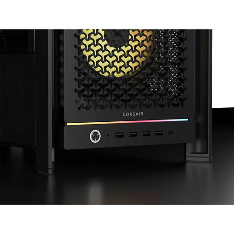 Corsair 5000D ARGB Mid-Tower ATX Computer Case - Black