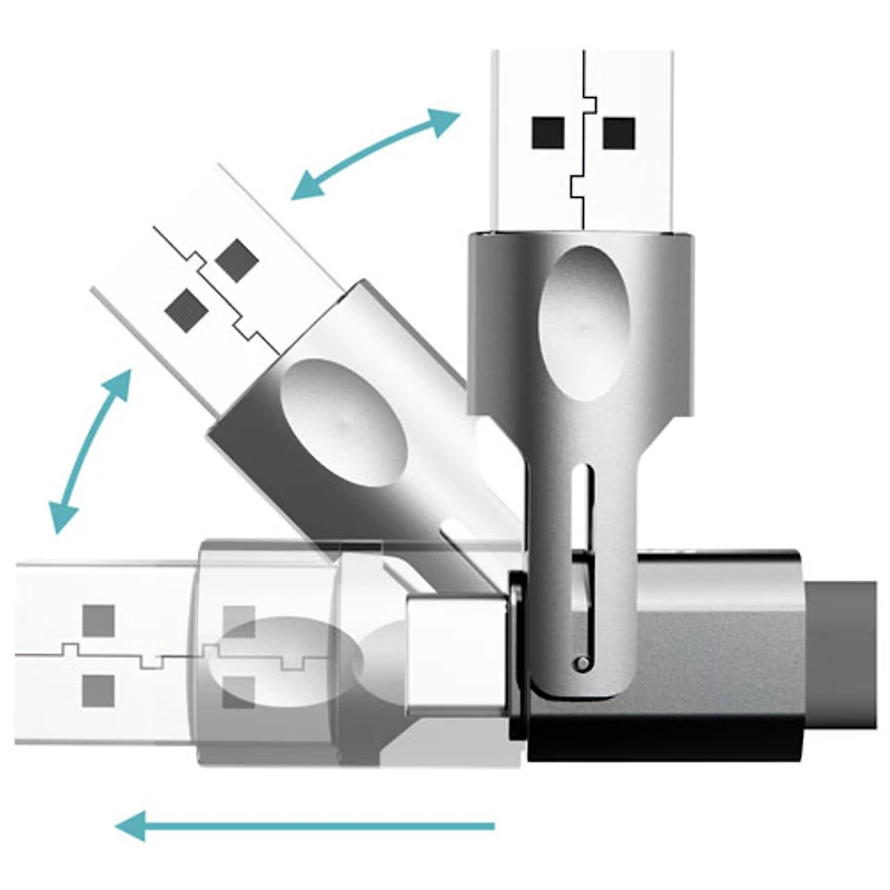 LBT MagPower Multi-Tip 1.52m (5 ft.) USB-A and USB-C/USB-C Cable