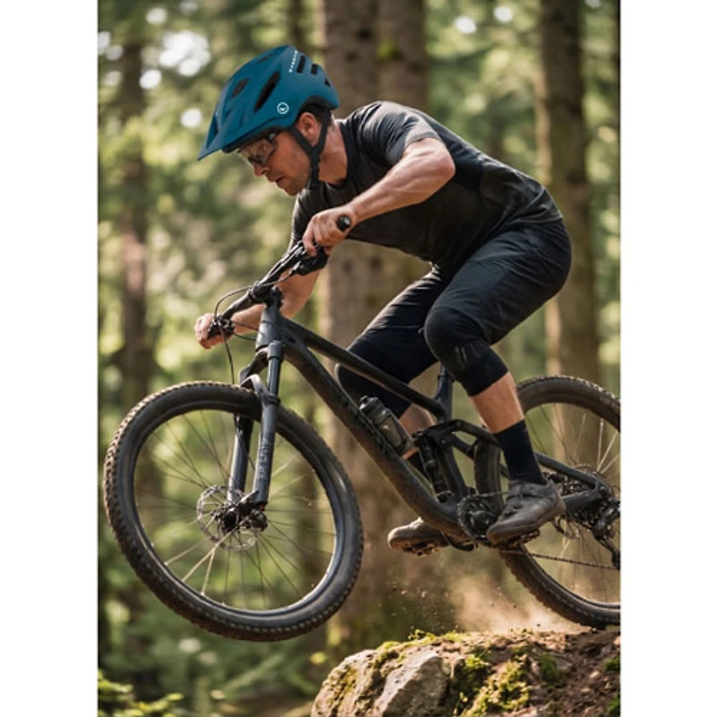 Everyday Essentials Icon MTB Bicycle Helmet - 56-59cm - Matte Blue