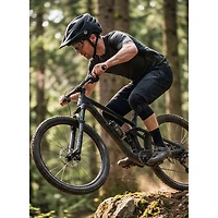 Everyday Essentials Icon MTB Bicycle Helmet - 56-59cm - Matte Black