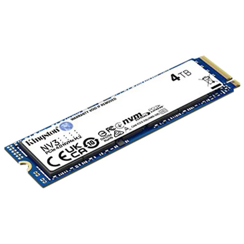 Kingston 4TB PCIe 4.0 NVMe Internal Solid State Drive (SNV3S/4000G)