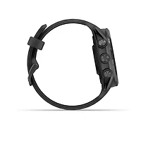 Montre intelligente Bluetooth de 42 mm Forerunner 570 de Garmin pour la course - Noir translucide/Noir