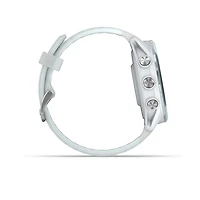 Garmin Forerunner 570 42mm Bluetooth Running Smartwatch - Translucent Whitestone/Cloud Blue