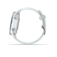 Garmin Forerunner 570 42mm Bluetooth Running Smartwatch - Translucent Whitestone/Cloud Blue