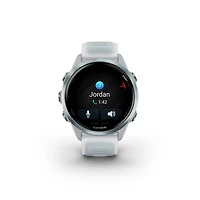 Garmin Forerunner 570 42mm Bluetooth Running Smartwatch - Translucent Whitestone/Cloud Blue