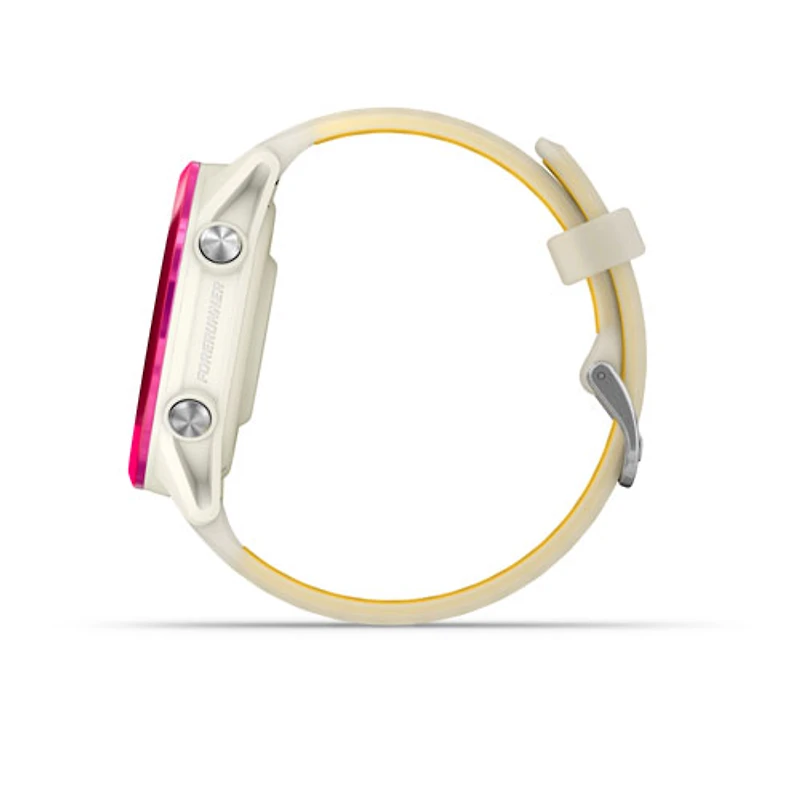 Montre intelligente Bluetooth de 42 mm Forerunner 570 de Garmin pour la course - Os translucide/Mangue