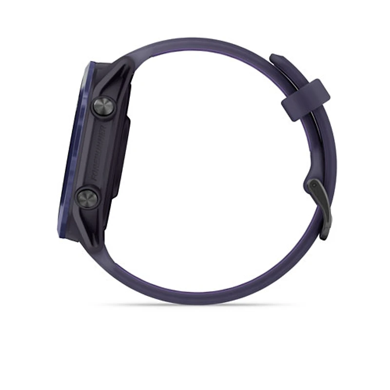 Montre intelligente Bluetooth de 47 mm Forerunner 570 de Garmin pour la course - Violet translucide/Indigo