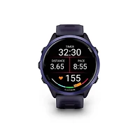 Montre intelligente Bluetooth de 47 mm Forerunner 570 de Garmin pour la course - Violet translucide/Indigo