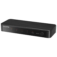 Rocketfish 4-Port 8K UHD HDMI Switch - Black - Only at Best Buy