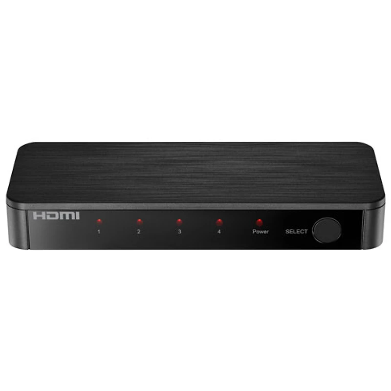 Commutateur HDMI UHD 8K à 4 ports de Rocketfish - Noir - Exclusivité Best Buy