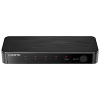 Rocketfish 4-Port 8K UHD HDMI Switch - Black - Only at Best Buy