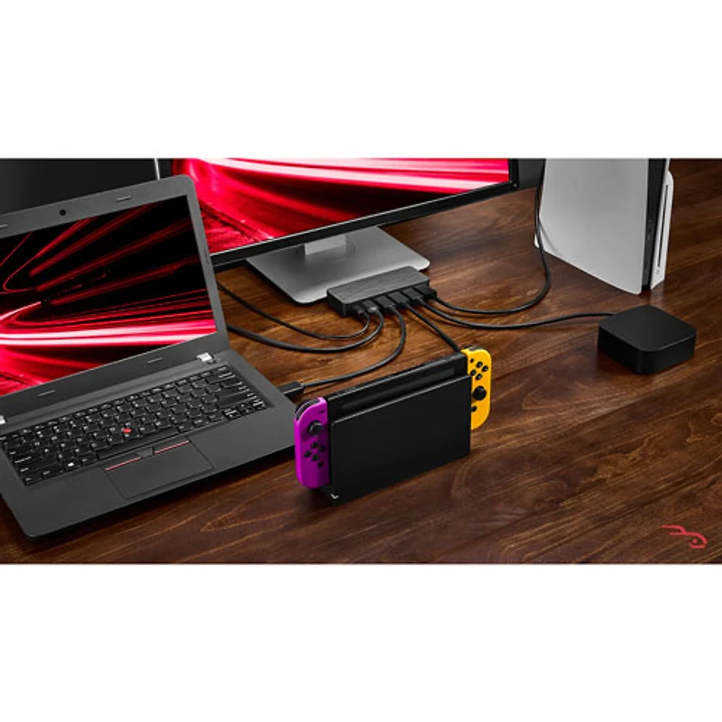 Rocketfish 4-Port 8K UHD HDMI Switch - Black - Only at Best Buy