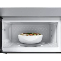 Four à micro-ondes à hotte intégrée série 100 de Bosch - 1,7 pi³ - Noir/Acier inoxydable