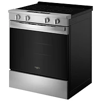 Cuisinière électrique encastrable avec ventilateur à convection et friture à l'air 5,3 pi³ 30 po de Whirlpool (YWSES5030SZ) - Acier inoxydable résistant aux traces de doigts