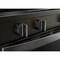 Whirlpool 30" 5.3 Cu Ft Fan Convection Slide-In Electric Air Fry Range (YWSES5030SV) -Black-on-Stainless