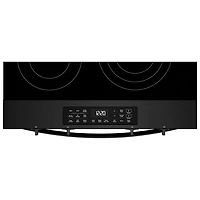 Cuisinière électrique encastrable à 5 éléments avec ventilateur à convection et friture à l'air 5,3 pi³ 30 po de Whirlpool (YWSES5030SB) - Noir