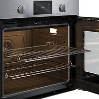 Bosch 30" 4.6 Cu. Ft. True Convection Electric Combination Wall Oven (HBL5455RUC) - Stainless Steel