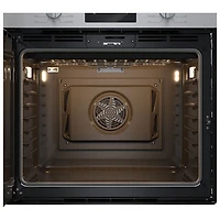 Four mural combiné électrique à convection véritable 4,6 pi³ 30 po de Bosch (HBL5455LUC) - Inox