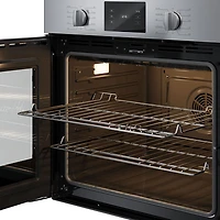Four mural combiné électrique à convection véritable 4,6 pi³ 30 po de Bosch (HBL5455LUC) - Inox