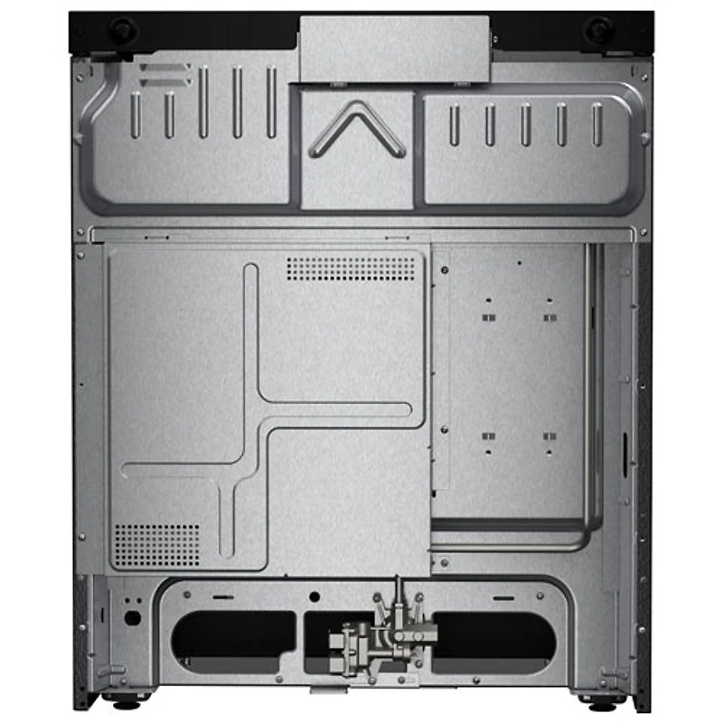 Whirlpool 30" 5.0 Cu. Ft. Fan Convection 5-Burner Slide-In Gas Range (WSGS5030SZ) - Stainless Steel