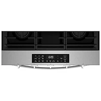Whirlpool 30" 5.0 Cu. Ft. Fan Convection 5-Burner Slide-In Gas Range (WSGS5030SZ) - Stainless Steel