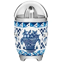Presse-agrumes de style années 50 de Smeg - Collection Dolce & Gabanna - Bleu Méditerranée