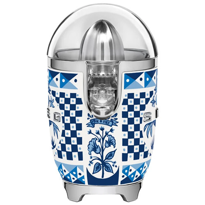 Smeg 50's Style Citrus Juicer - Dolce & Gabanna Collection - Blue Mediterraneo