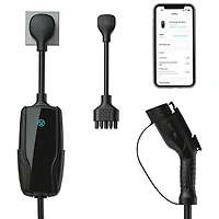 Pion Power Flex-AC Elite 32A Level 2 Portable Smart Electric Vehicle (EV) Charger - Black
