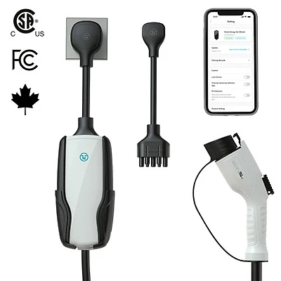 Chargeur de véhicule électrique intelligent portatif de niveau 2 de A Flex-AC Elite de Pion Power