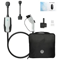 Chargeur de véhicule électrique intelligent portatif de niveau 2 de A Flex-AC Elite de Pion Power