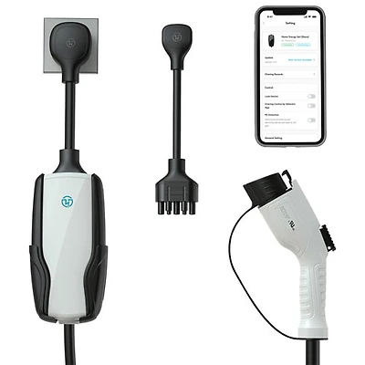 Chargeur de véhicule électrique intelligent portatif de niveau 2 de A Flex-AC Elite de Pion Power