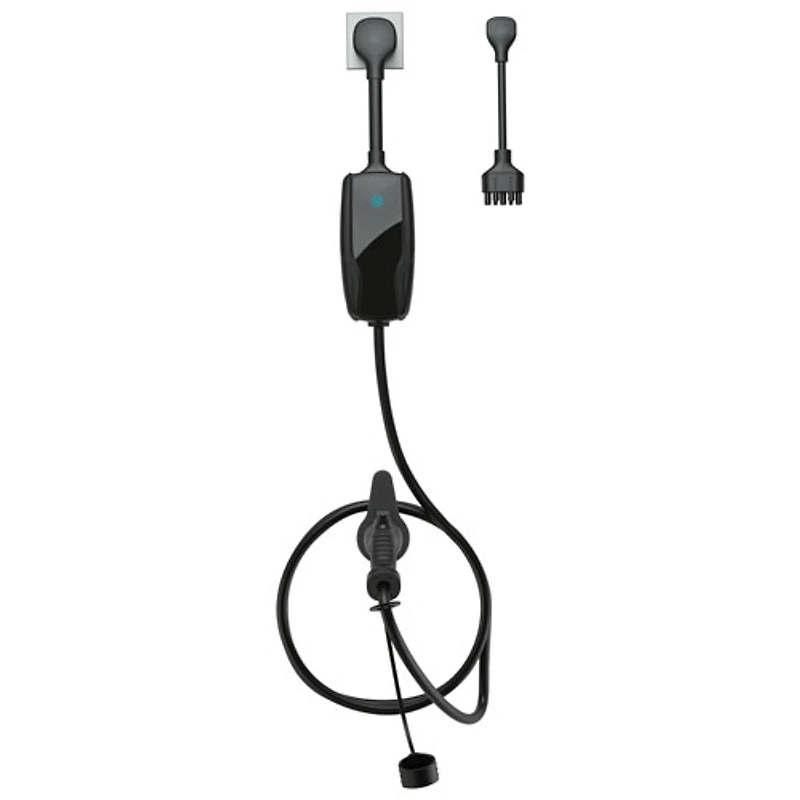 Chargeur de véhicule électrique intelligent portatif de niveau 2 de 40 A Flex-AC Elite de Pion Power - Noir