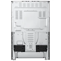 Cuisinière électrique autonome à 5 éléments avec convection véritable et friture à air chaud 6,3 pi³ 30 po de LG (LREN6325XE) - Inox