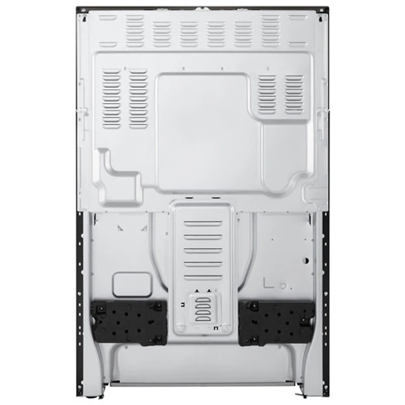 Cuisinière électrique autonome à 5 éléments avec convection véritable et friture à air chaud 6,3 pi³ 30 po de LG (LREN6325ZE) - Inox noir