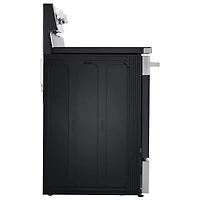 LG 30" 6.3 Cu. Ft. True Convection 5-Element Freestanding Electric Air Fry Range (LREN6323YE) - Stainless