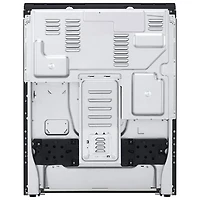 LG 30" 6.3 Cu. Ft. Fan Convection 5-Element Slide-In Electric Air Fry Range (LSEL6333ZE) - Black Stainless Steel