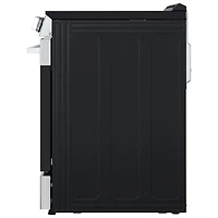 Cuisinière électrique encastrable à 5 éléments avec convection à ventilateur et friture à air chaud 6,3 pi³ 30 po de LG (LSEL6333XE) - Inox noir