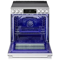 LG 30" 6.3 Cu. Ft. True Convection 5-Element Slide-In Electric Air Fry Range (LSEL6337XE) - Stainless Steel