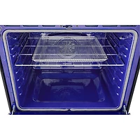 LG 30" 6.3 Cu. Ft. True Convection 5-Element Slide-In Electric Air Fry Range (LSEL6337XE) - Stainless Steel