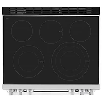 LG 30" 6.3 Cu. Ft. True Convection 5-Element Slide-In Electric Air Fry Range (LSEL6337XE) - Stainless Steel