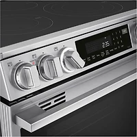 LG 30" 6.3 Cu. Ft. True Convection 5-Element Slide-In Electric Air Fry Range (LSEL6337XE) - Stainless Steel